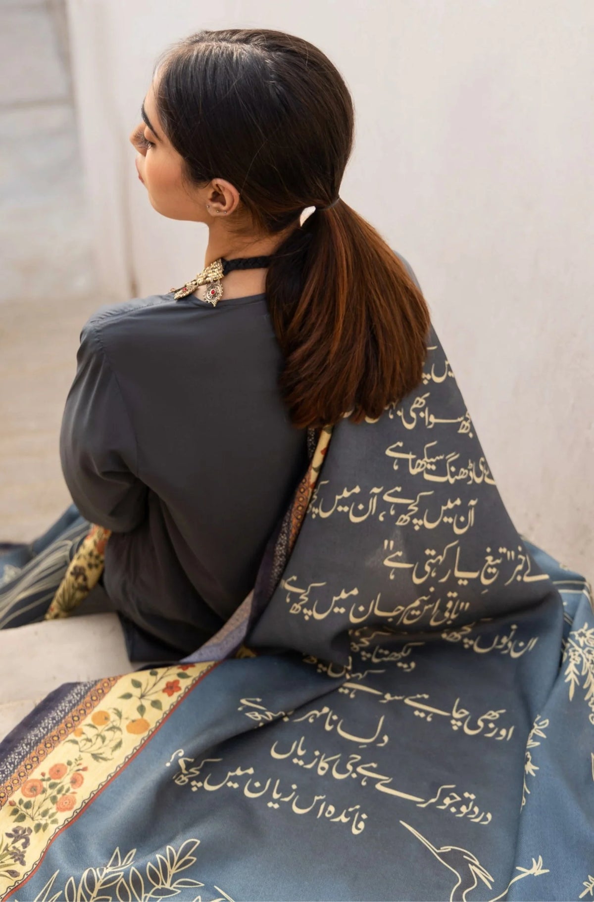 Manto Dhanak Three Piece D-829