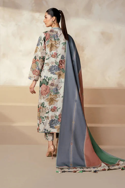 Baroque D-76 Printed three piece suit