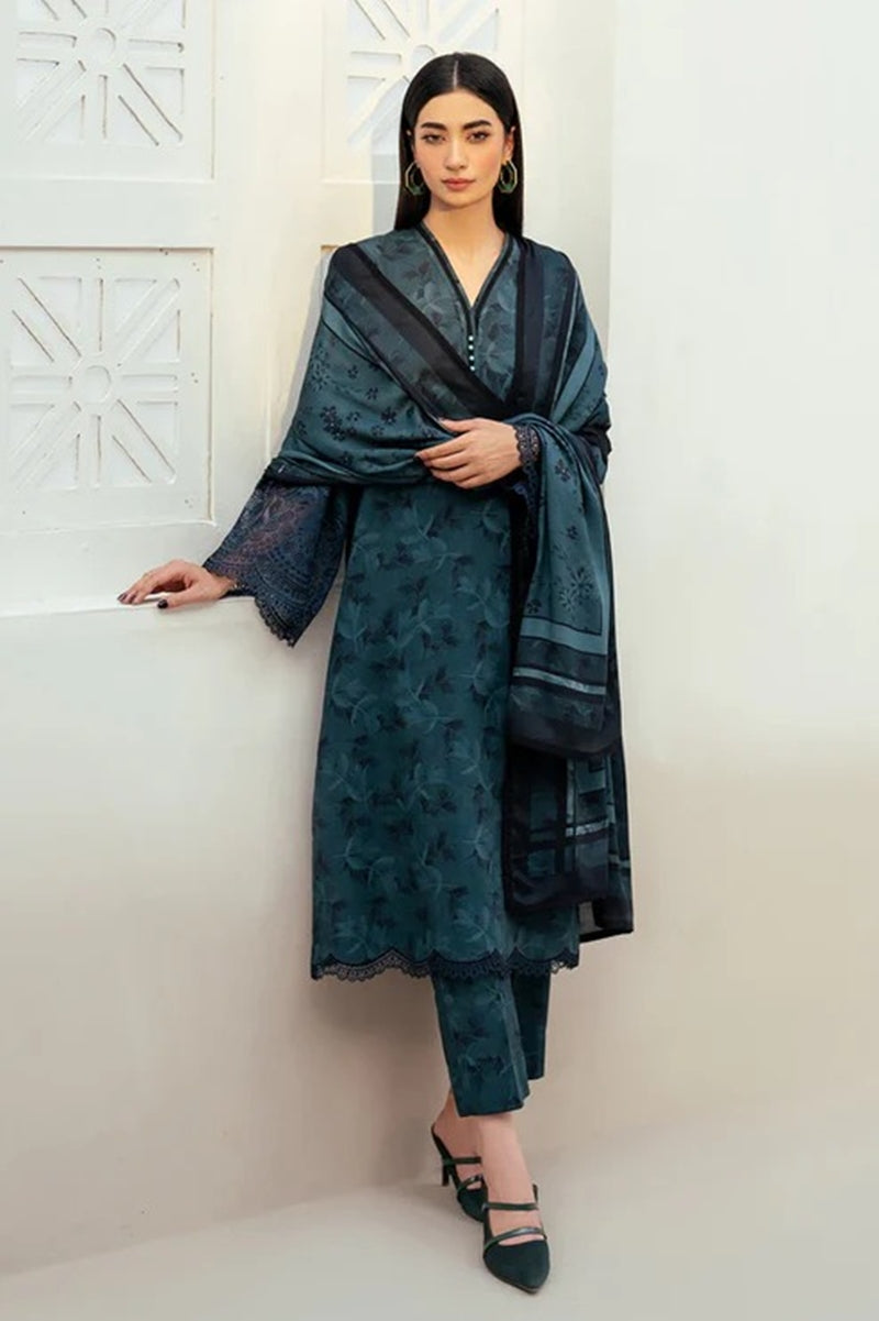 Baroque D-65 Printed three piece suit