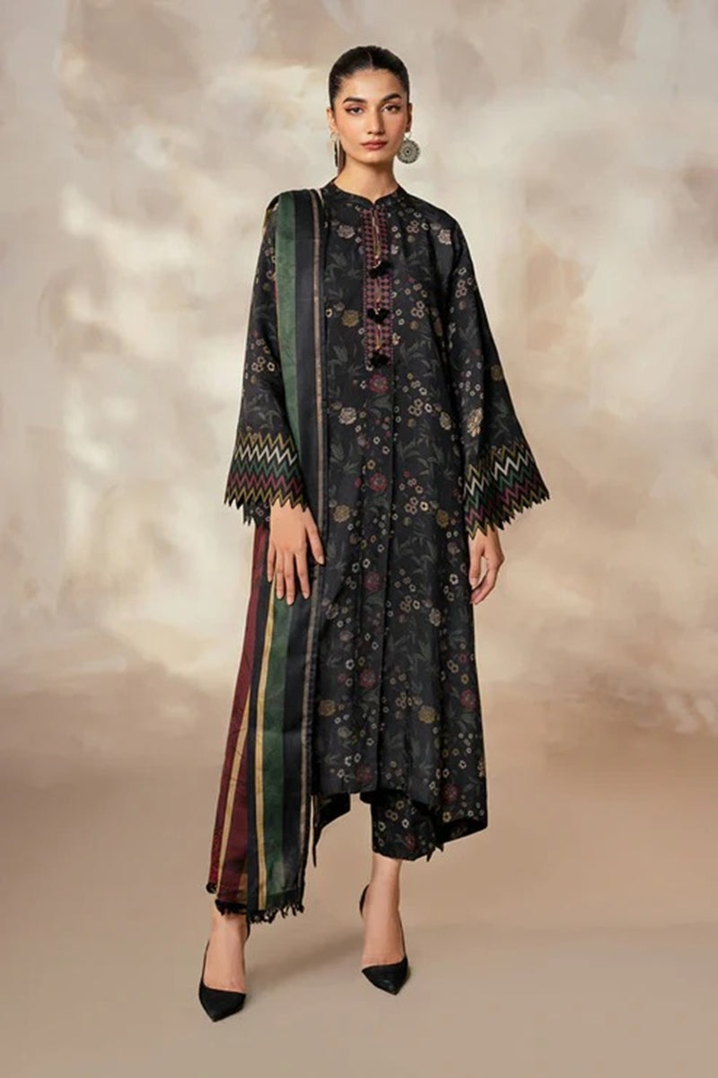 Baroque D-78 Printed three piece suit