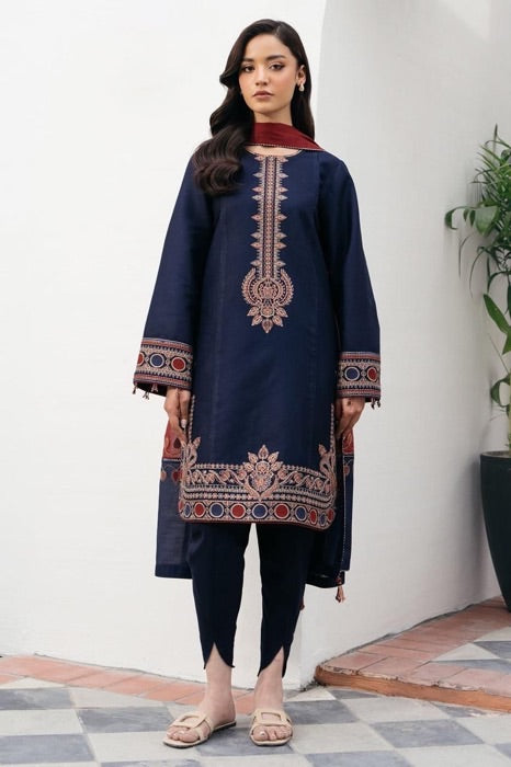 Jazmin Embroidered lawn Three Piece JZ-123