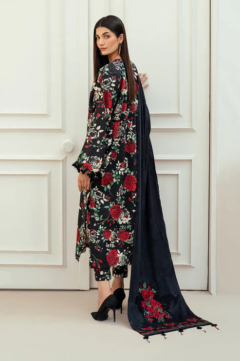 Baroque D-72 Printed three piece suit