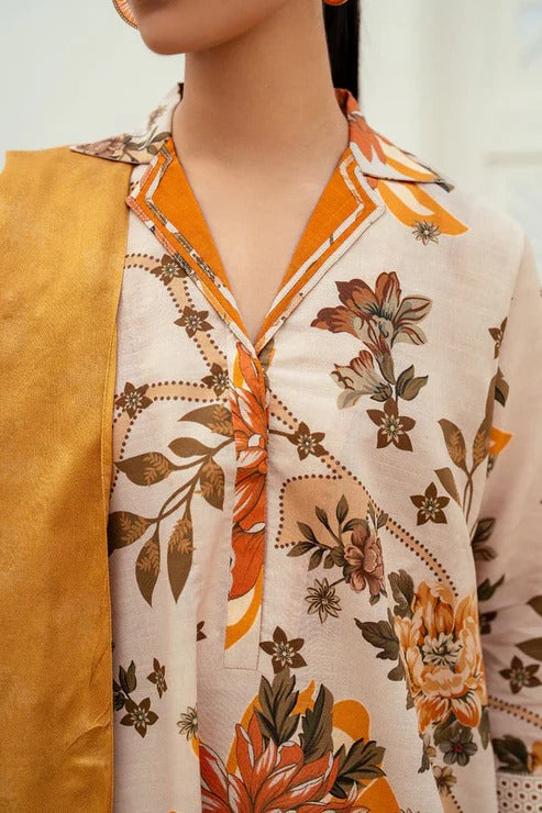 Baroque D-74 Printed three piece suit