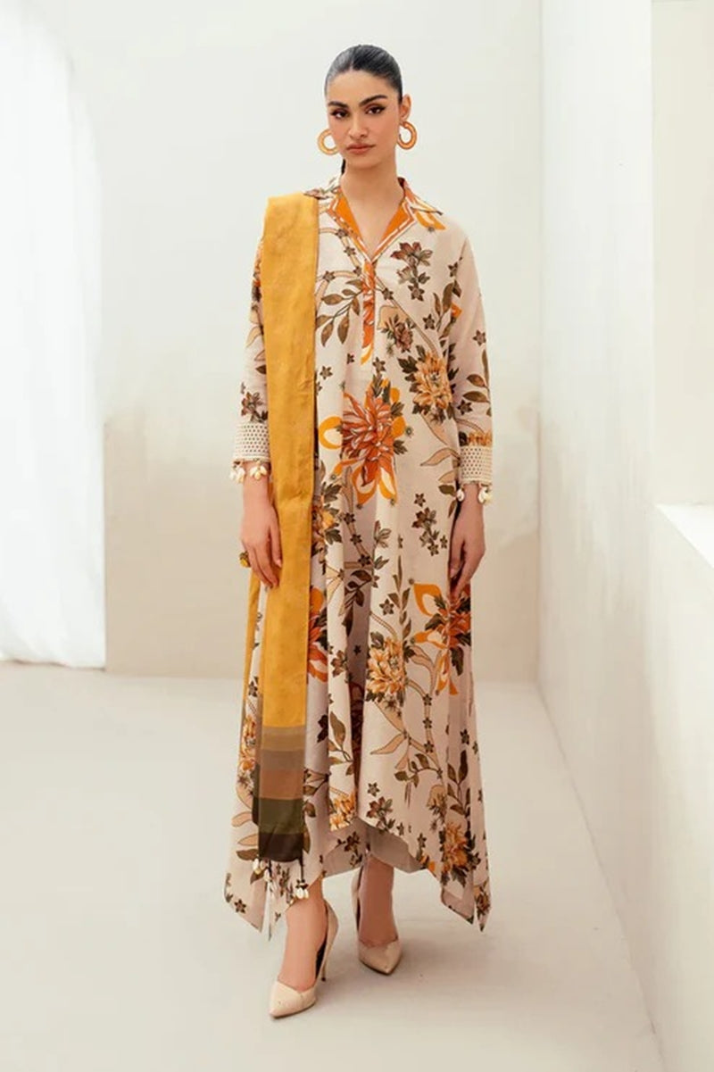 Baroque D-74 Printed three piece suit