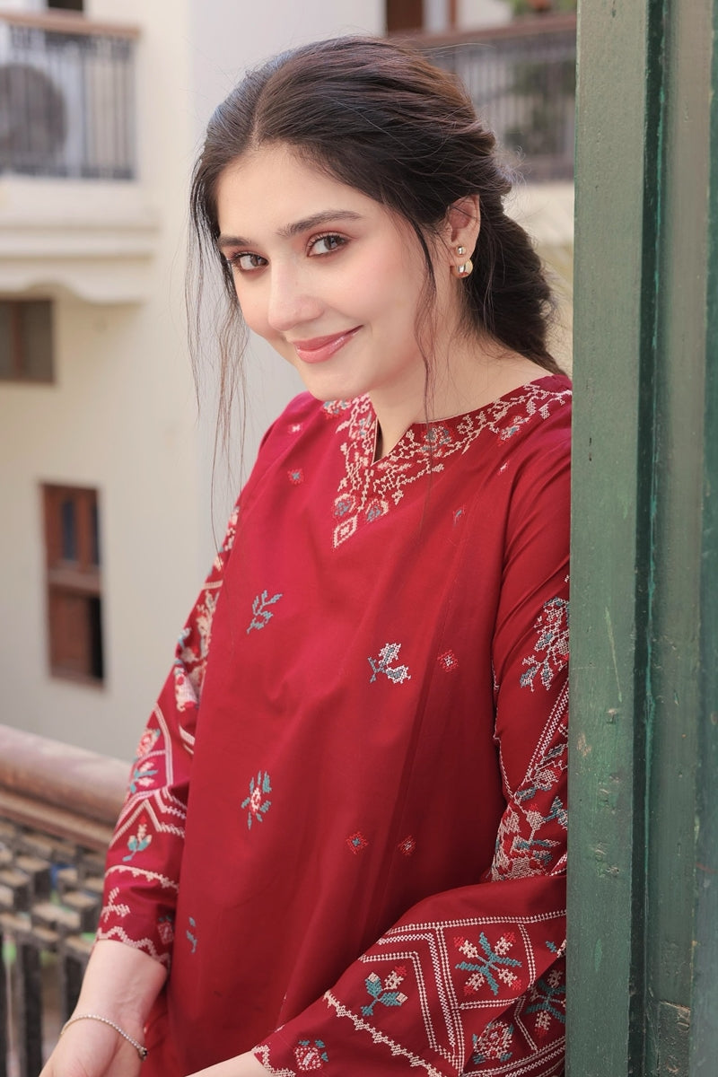 Kayseria D-90 Embroidered Two Piece Lawn Collection