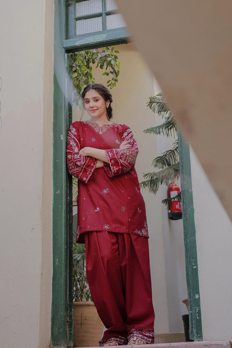 Kayseria D-90 Embroidered Two Piece Lawn Collection