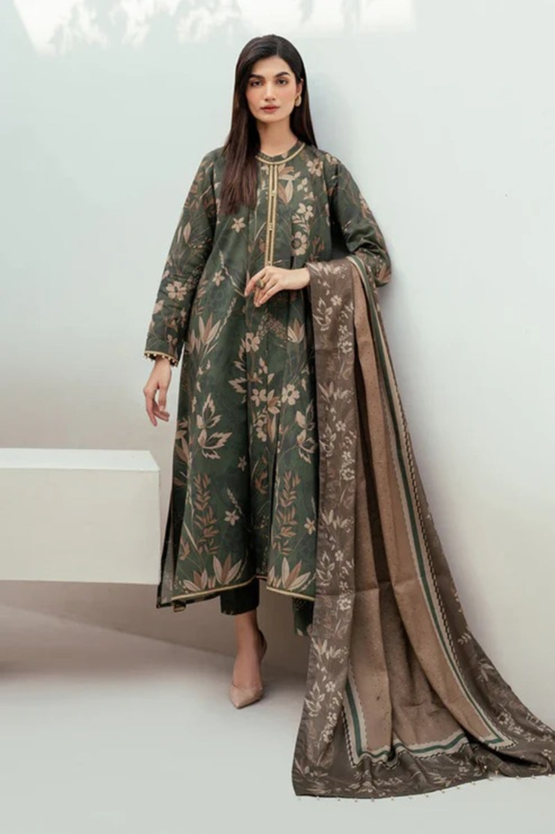 Baroque D-63 Printed three piece suit