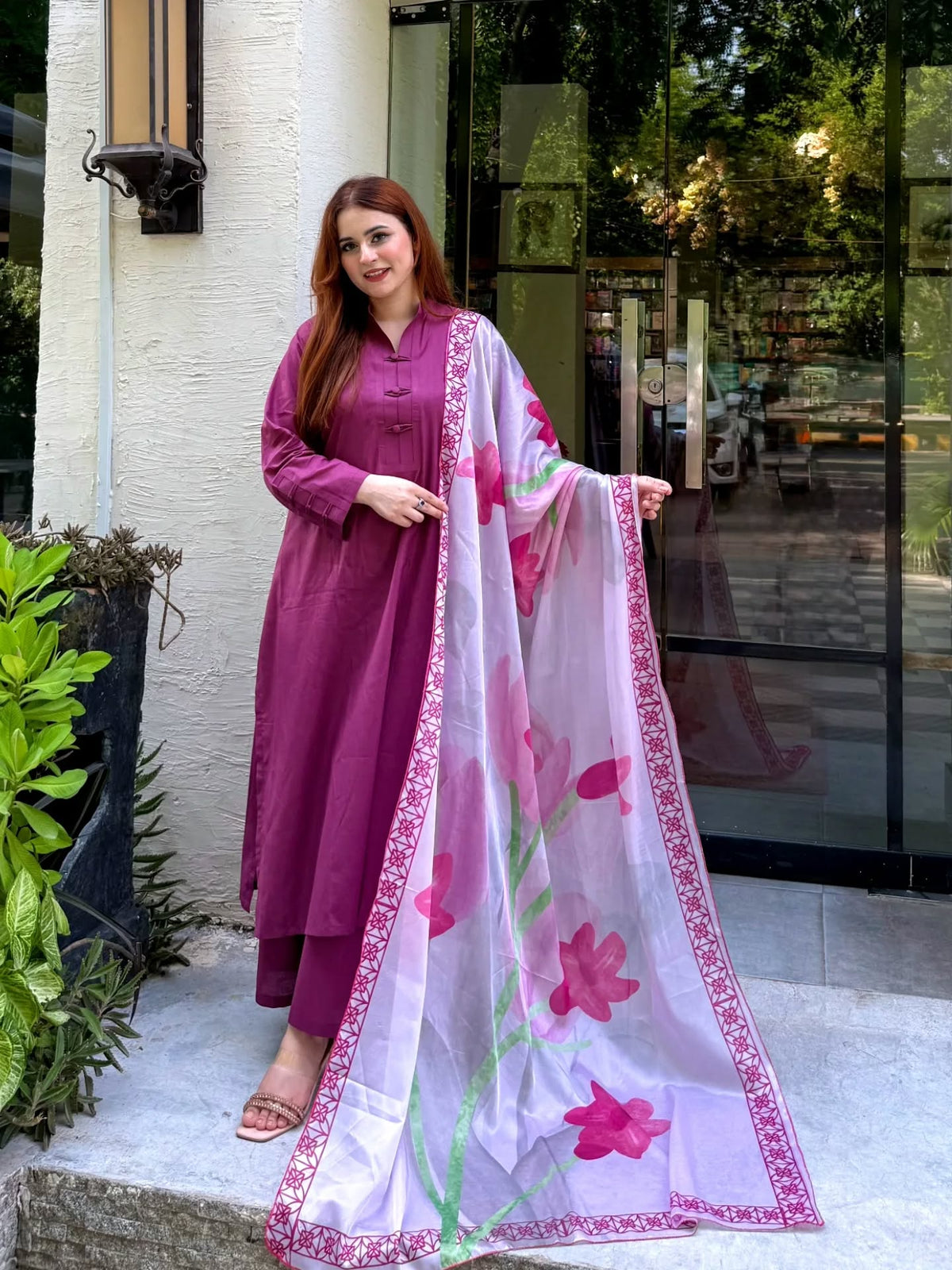 femalechoice Fcc-08 Lawn Three Piece