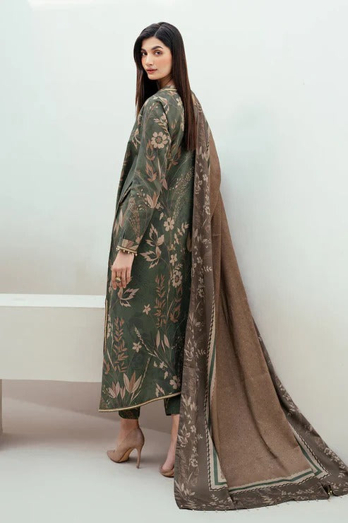 Baroque D-63 Printed three piece suit