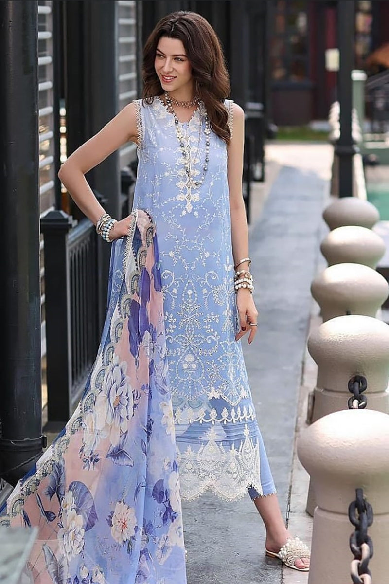 Mushq Embroidered Lawn Three Piece MQL-24