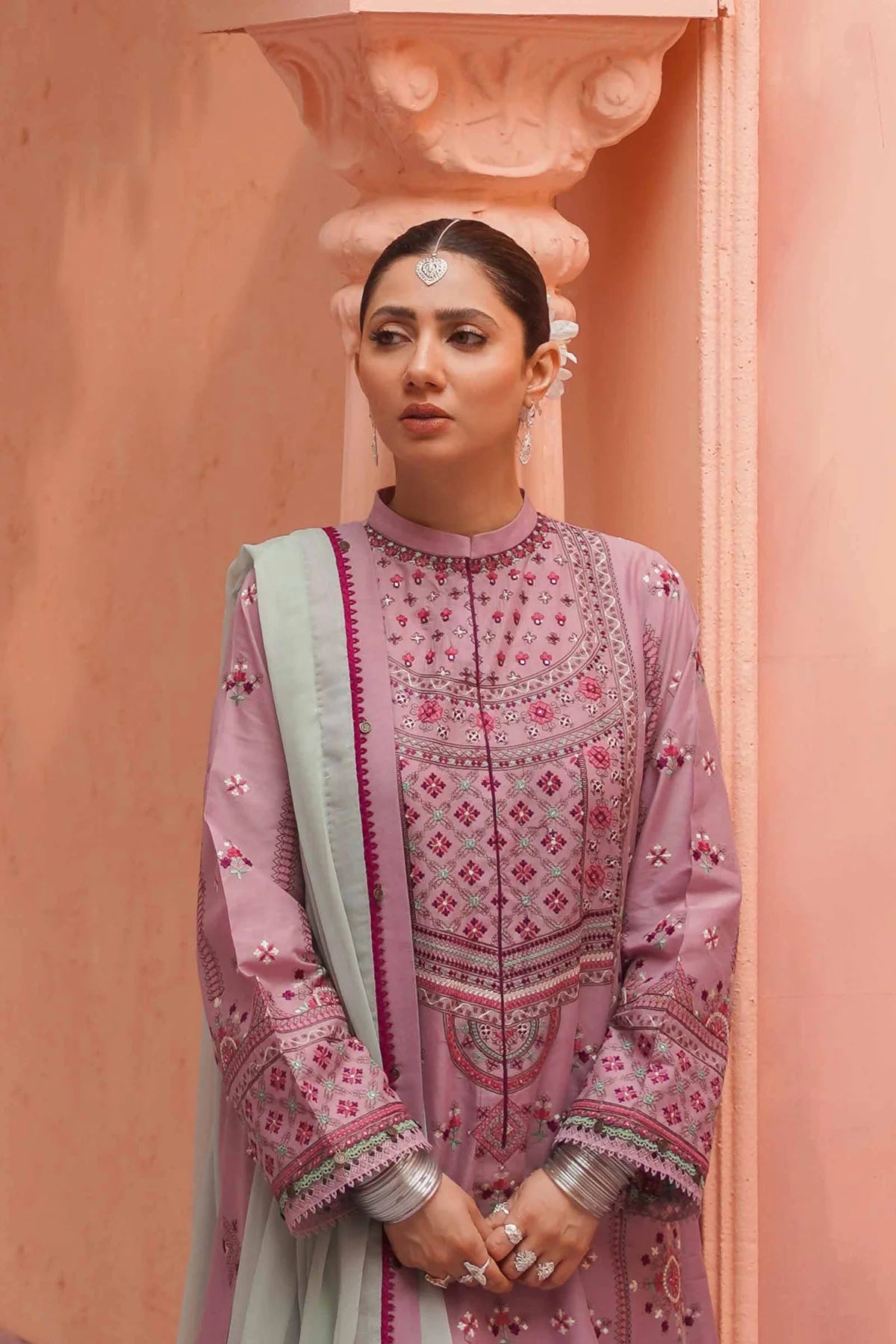 Zarashahjhan Embroidered Lawn Three Piece ZSJ-15