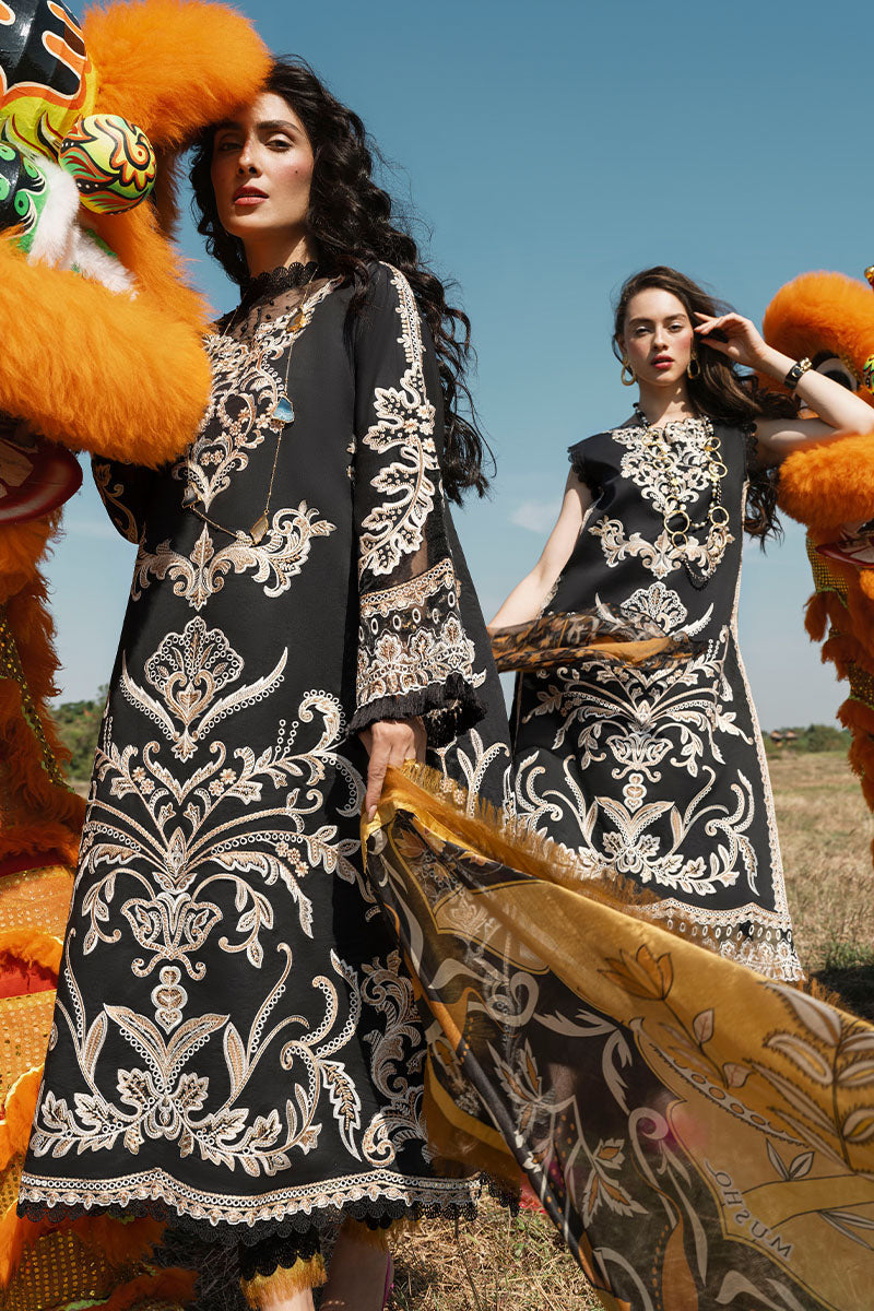 Mushq Embroidered Winter Three Piece MQ-29