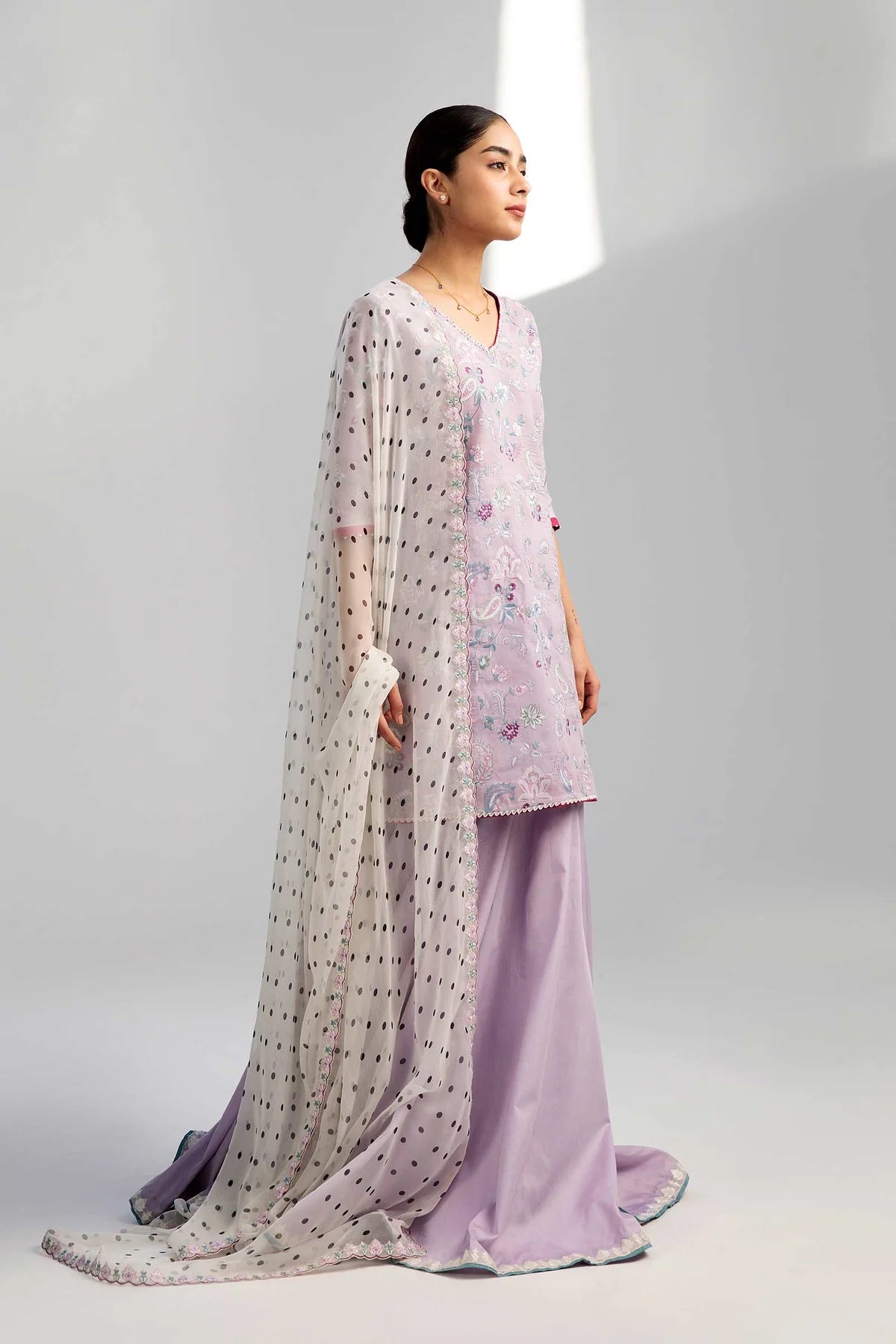Lawn Embroidered 3 pc D-635
