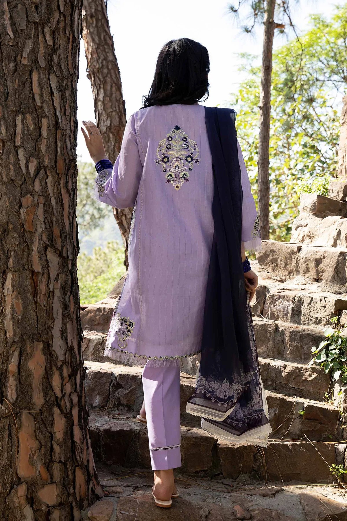 Anaya Three Piece Winter Collection D-809