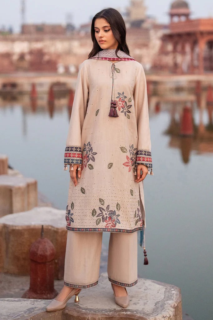 jazmin Embroidered lawn Three Piece jz-850