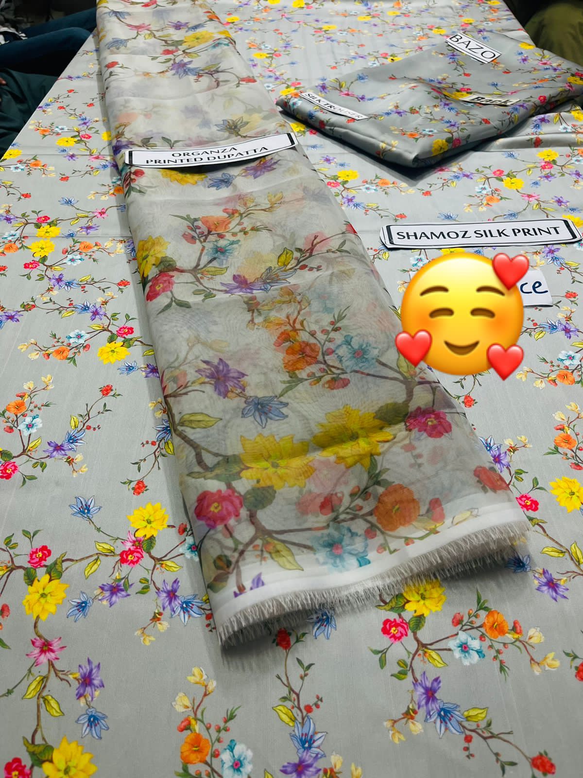 Fcc-1095 Printed Airjet Viscous Silk Three Piece