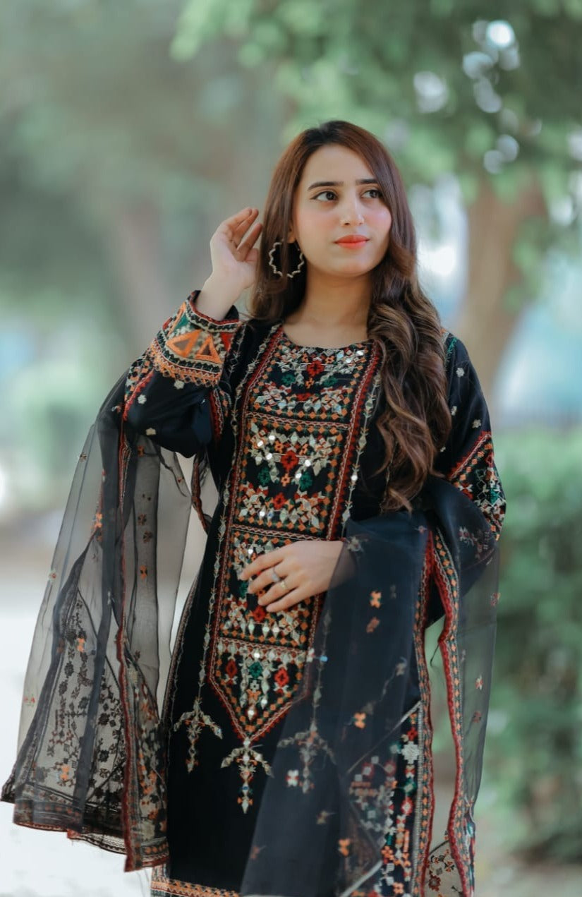 ZC Lawn Three Piece Summer Collection (ZC-480)