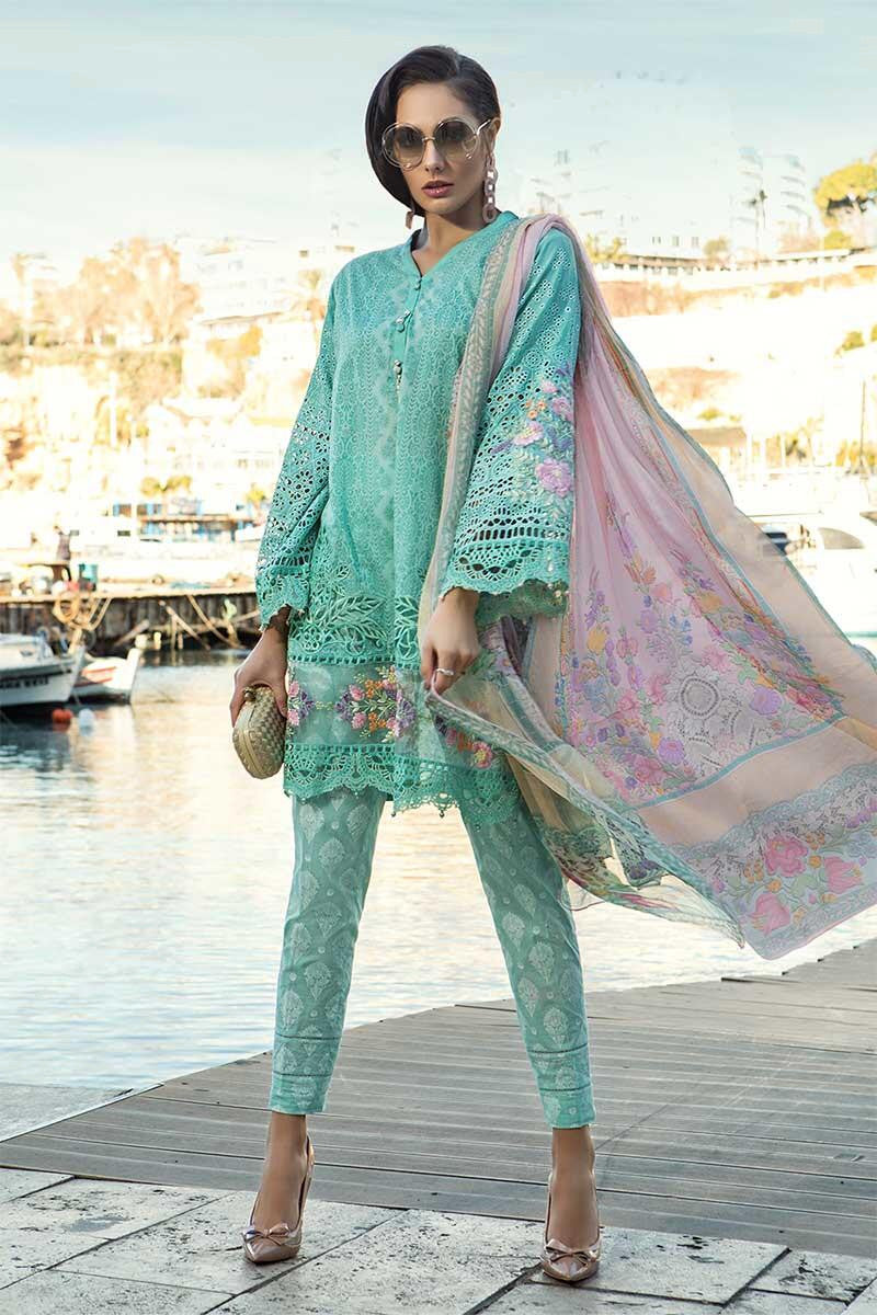 Maria B BD-1910B Embroidered Three Piece Lawn Collection