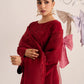 Hussain Rehar Embroidered lawn Three Piece D-370
