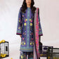 COCO BY ZARA SHAHJAHAN Printed three  piece suit D-292