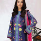 COCO BY ZARA SHAHJAHAN Printed three  piece suit D-292