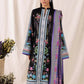 COCO BY ZARA SHAHJAHAN Printed three  piece suit D-291
