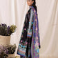 COCO BY ZARA SHAHJAHAN Printed three  piece suit D-291