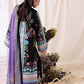 COCO BY ZARA SHAHJAHAN Printed three  piece suit D-291