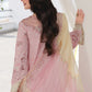 Qalamkar Chikenkari Embroidered lawn Three Piece QL-322