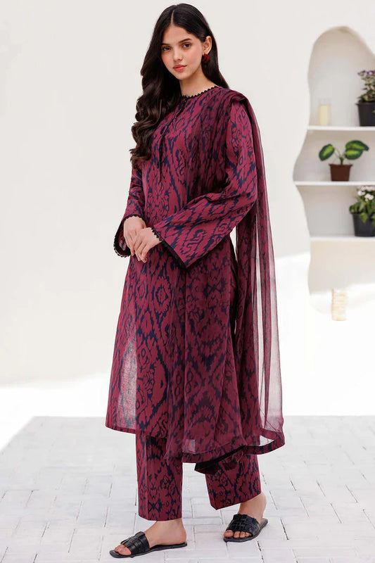 Baroque D-242 Printed three  piece ( winter )