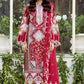Eid Collection BIN ILYAS Embroidered lawn Three Piece BIL-06 Red