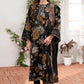 Baroque D-100 Printed three  piece suit