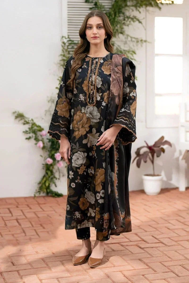 Baroque D-100 printed three piece