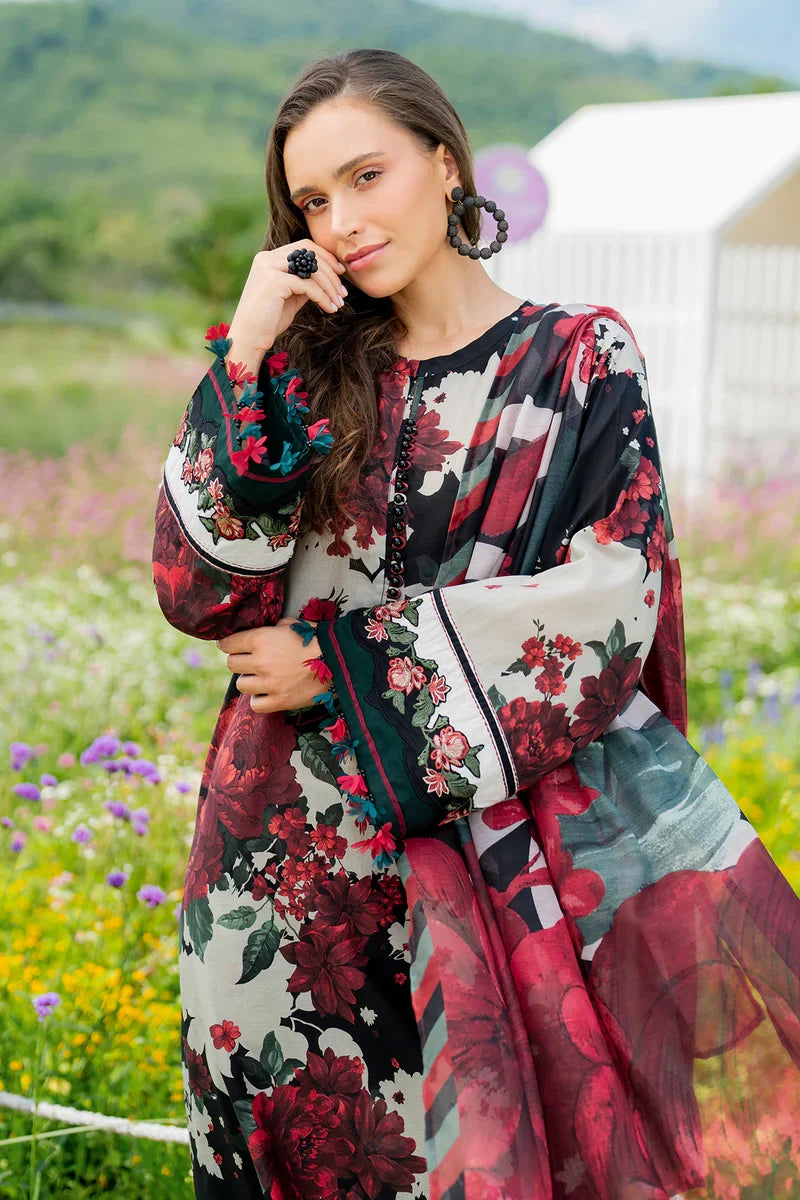 Baroque D-279 printed three piece