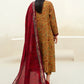 Baroque D-68 Printed three  piece suit