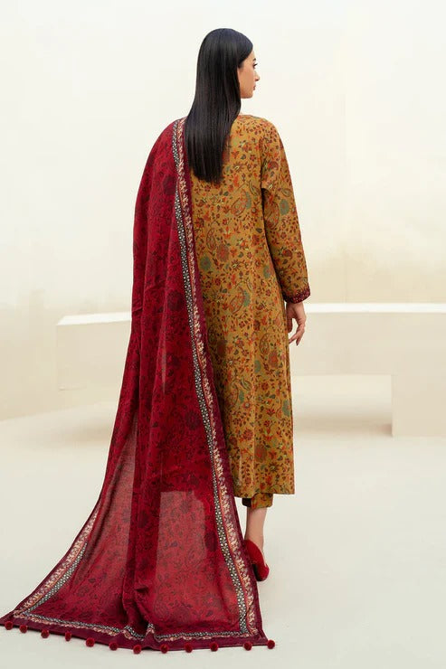 Baroque D-68 Printed three  piece suit