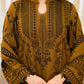 zarashahjhan Embroidered Dhanak Three Piece coco-66