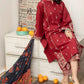 Urge Embroidered Dhanak Three Piece UR-696