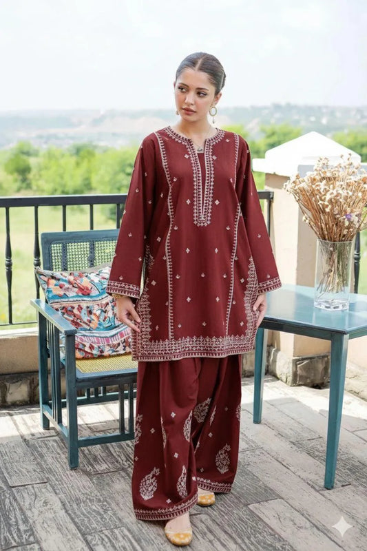 Batik D-316  Embroidered Two Piece Lawn Collection