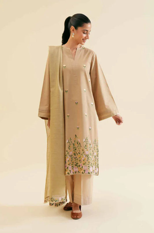 Nshat Three Piece Winter Collection N-0717