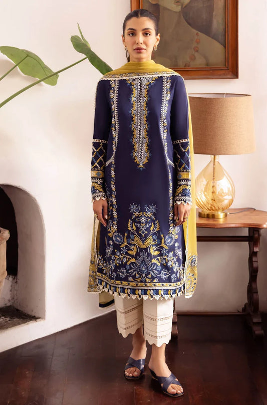 SAPPHIRE Embroidered Dhanak Three Piece SP-0752