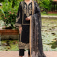 Izel Embroidered Dhanak Three Piece D-91