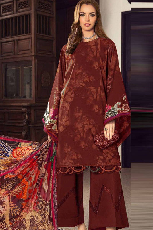 Jazmin Three Piece Lawn Collection (D#989-A)