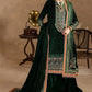 FCC ZC-150 Embroidered Velvet Three piece With Velvet Shawl  Winter Collection