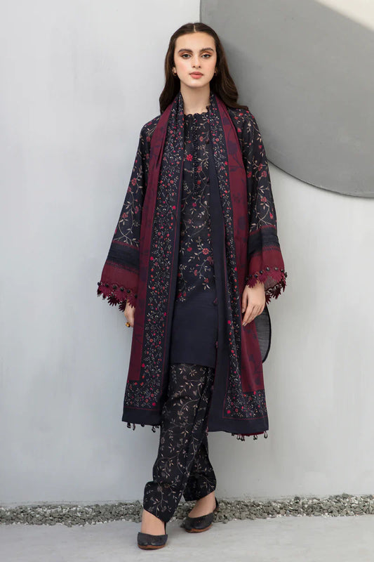 Baroque D-801 Printed three  piece