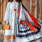Sana Safinaz Embroidered lawn Three Piece SS-100