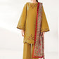 jazmin Embroidered Dhanak Three Piece jz-176