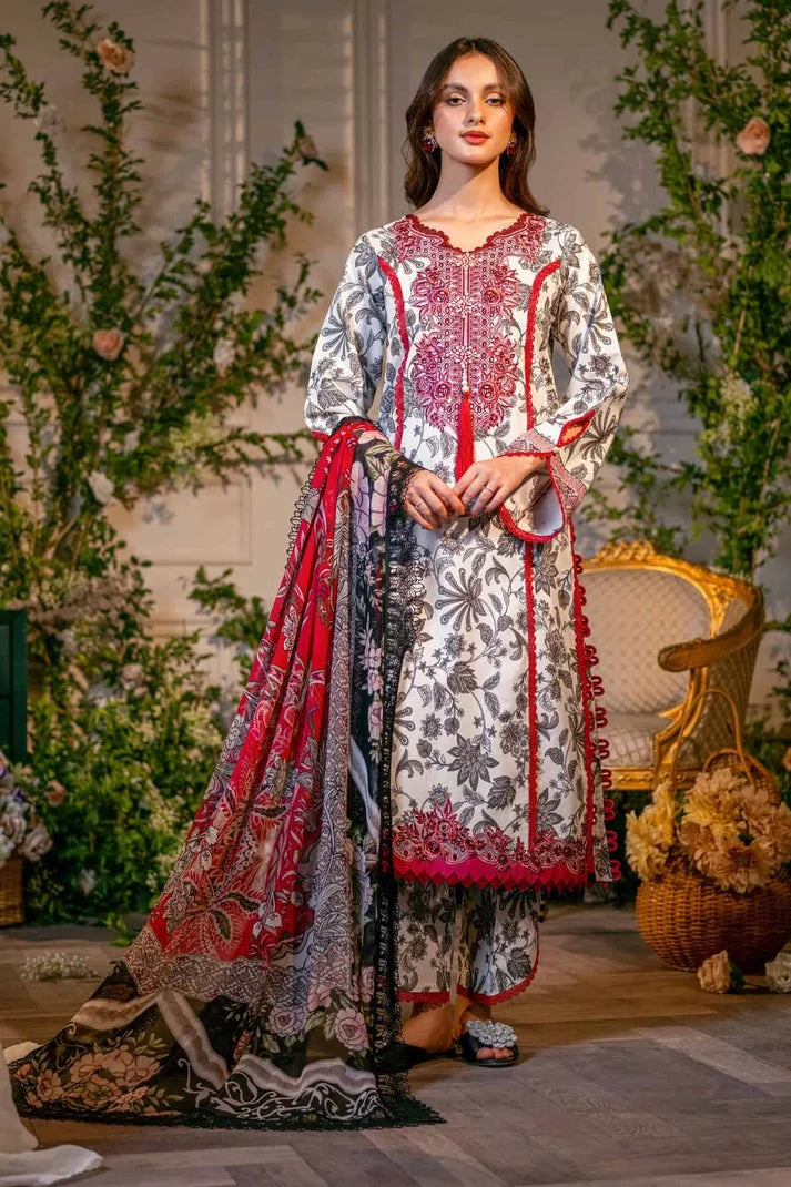 Femalechoice JADE-15 Embroidered Three Piece lawn Collection