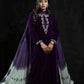 FCC ZC-16 A Embroidered Velvet Three piece  velvet Collection