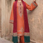 JAZMIN Embroidered Dahank Three Piece jz-105
